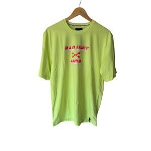 BUM Bad Unit Mob‎ MCMXCII Premium Good Men’s Neon Tshirt Medium